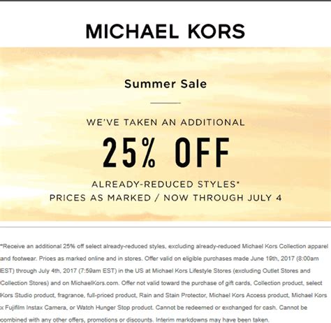 michael kors 10 off code|michael kors code discount.